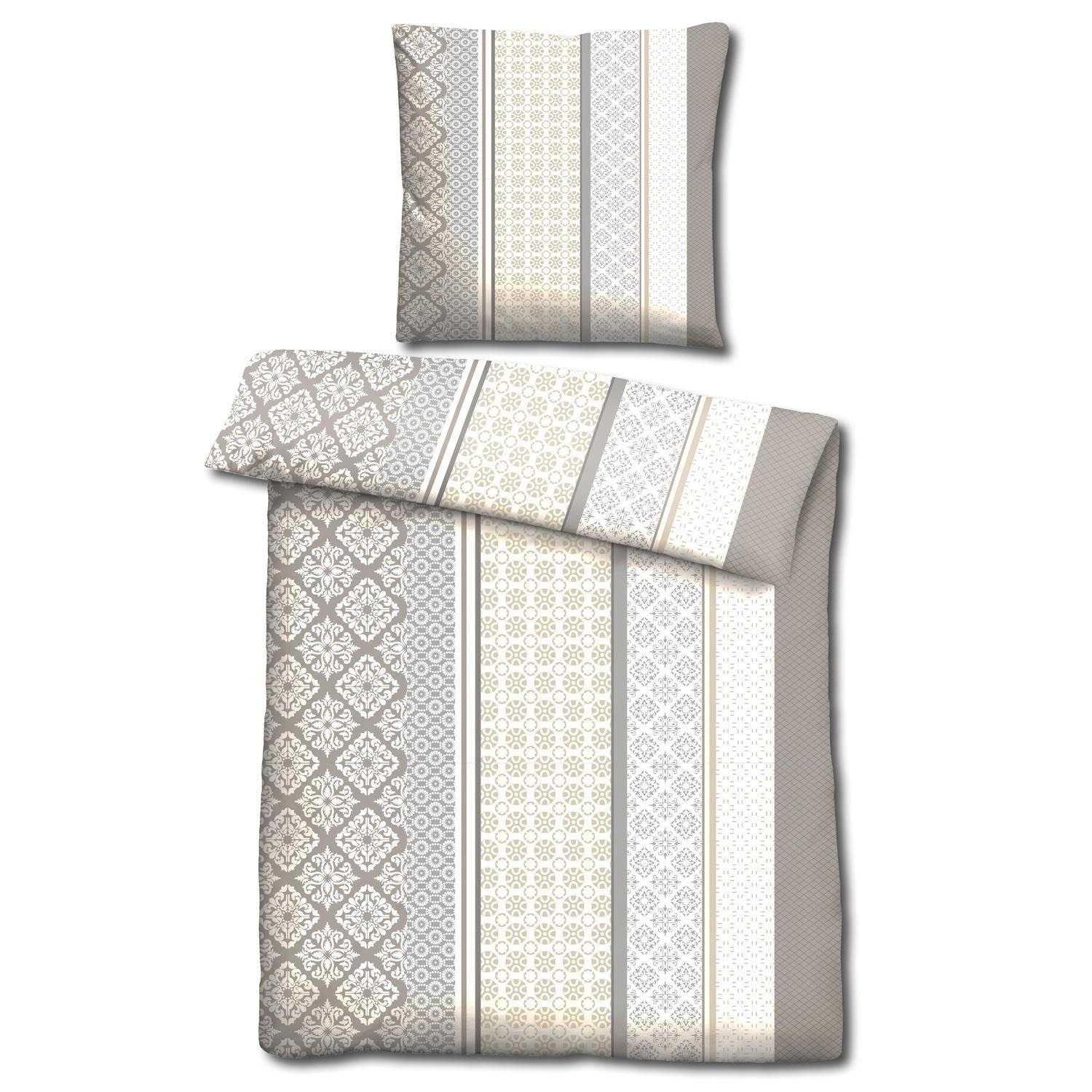 CloudComfort Basic mikrošķiedras gultasveļa bēša 155 x 220 + 80 x 80 cm