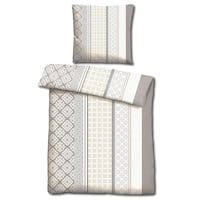 CloudComfort Basic microfibre linge de lit beige 155 x 220 + 80 x 80 cm