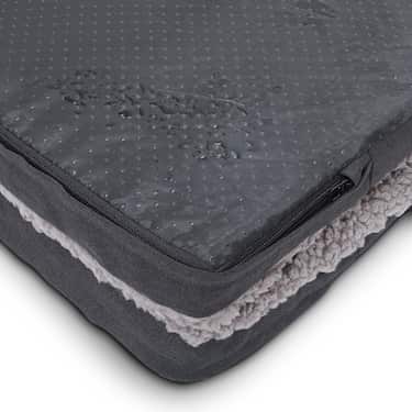 Petzzz tapis ergonomique pour animaux domestiques Diva XL 120 x 80x 5 cm, pliable, antidérapant