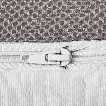 Matelas ergonomique 7 zones à ressorts ensachés Sleezzz Diamond T1000 90 x 200 cm, hauteur 23 cm, degré de fermeté H2/H3, 1000 ressorts/2m² + surmatelas / surmatelas 90 x 200 cm