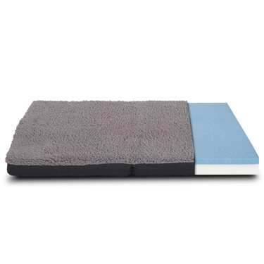 Petzzz tapis ergonomique pour animaux domestiques Diva M 80 x 55 x 5 cm, pliable, antidérapant