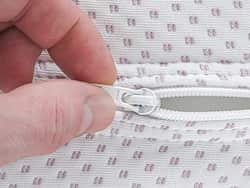 Matelas ergonomique en mousse froide Supportho Lavender 90 x 200 cm, hauteur 18 cm, degré de fermeté H2/H3 + surmatelas / surmatelas 90 x 200 cm