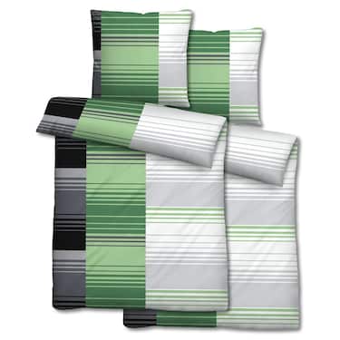 Draps de lit en microfibre seersucker 155 x 220 + 80 x 80 cm en pack de 4