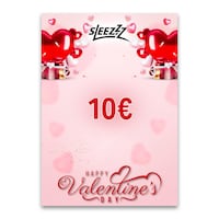 Chèque-cadeau Saint-Valentin 1 - 10 €.