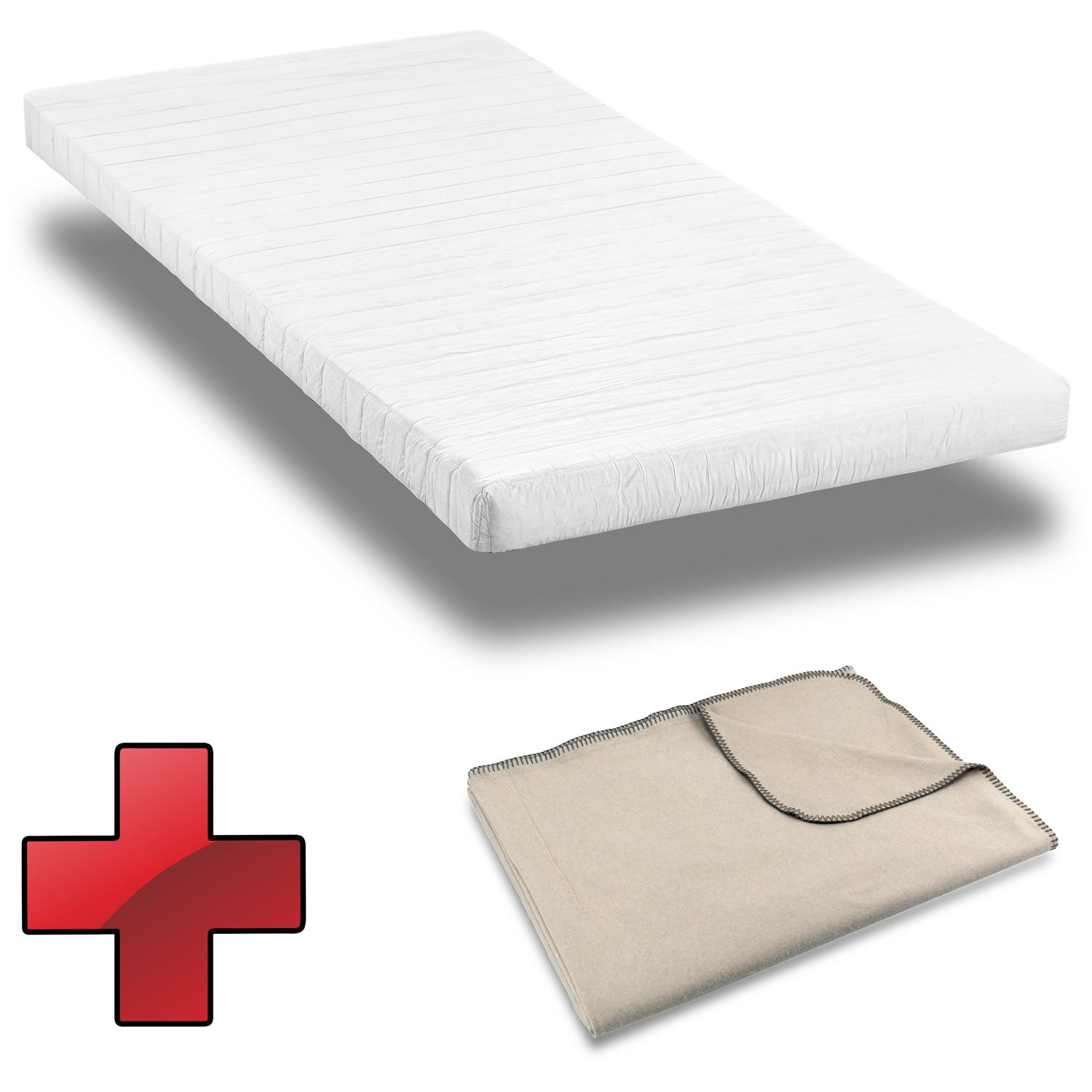 Matelas K10 100 x 200 cm H3 + couverture douillette Sleezzz® Smart 140 x 200 cm Matelas K10 100 x 200 cm H3 + couverture douillette Sleezzz® Smart 140 x 200 cm