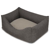 Petzzz Lit pour chien Lucky L 100 x 70 x 27 cm avec coussin intérieur orthopédique