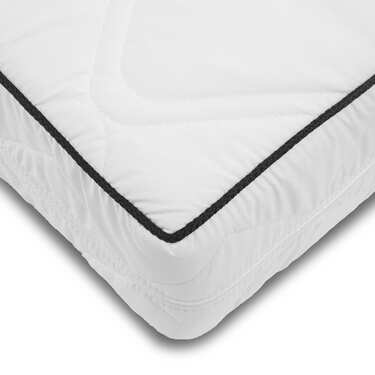 Matelas 7 zones Sleezzz Superior 90 x 200 cm, épaisseur 21 cm, degré de fermeté H3/H4 + surmatelas / surmatelas 90 x 200 cm