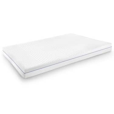 Matelas ergonomique 160x200 cm 7 zones Supportho Premium hauteur 18 cm, degré de fermeté H2/H3 + 2 x CloudComfort Basic set de lit microfibre 135 x 200 cm + 80 x 80 cm