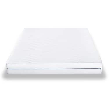 Matelas ergonomique 160x200 cm 7 zones Supportho Premium hauteur 18 cm, degré de fermeté H2/H3 + 2 x CloudComfort Basic set de lit microfibre 135 x 200 cm + 80 x 80 cm