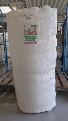 Online returnering Ortopædisk koldskumsmadras Supportho Premium 140 x 200 cm, højde 18 cm, fasthedsniveau H2/H3