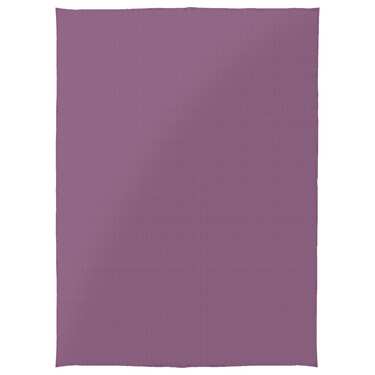 Couverture en coton piqué gaufré beige 130 x 180 cm