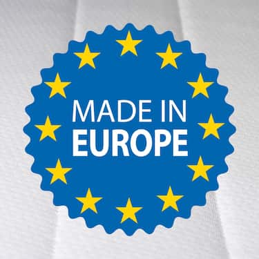 Surmatelas viscoélastique souple 140 x 200 cm, hauteur 6 cm, avec effet mémoire de forme