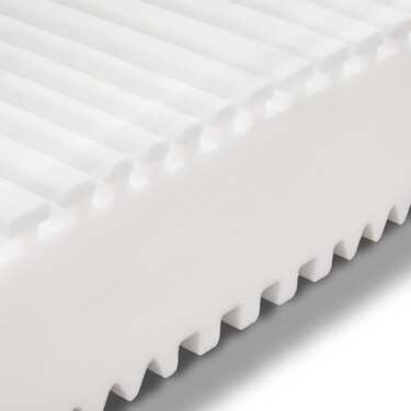 Matelas 7 zones Sleezzz Superior 90 x 200 cm, épaisseur 21 cm, degré de fermeté H3/H4 + surmatelas / surmatelas 90 x 200 cm