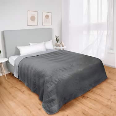 200 x 220 cm Couvre-lit en tissu microfibre 100% respirant