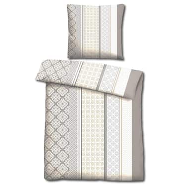 CloudComfort Basic microfibre linge de lit beige 135 x 200 + 80 x 80 cm