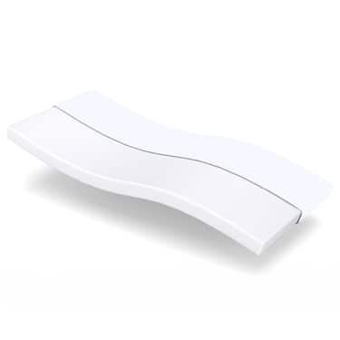 Matelas / surmatelas Classic en mousse confort 90 x 200 cm H3