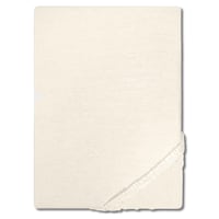 Castell Drap-housse Microfibre jersey interlock champagne 90 x 190 - 100 x 200 cm