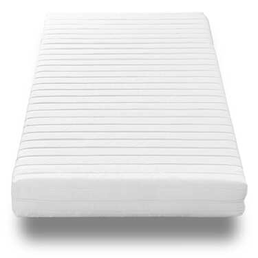 Matelas en mousse froide K16 90 x 190 cm, épaisseur 16 cm, degré de fermeté H2/H3 + oreiller CloudComfort Basic en flocons de gel 40 x 80 cm gratuit