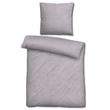 Sleezzz® Parure de lit mousseline lilas 155 x 220 cm + 80 x 80 cm