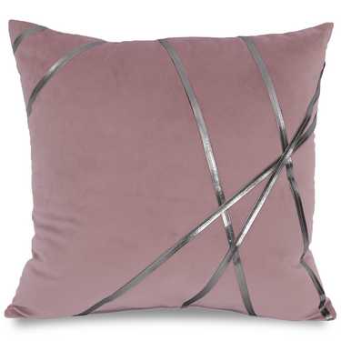 Coussin décoratif rose 45 x 45 cm