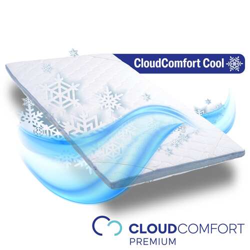 Retour en ligne CloudComfort Cool Topper 200 x 200 cm H2/H3