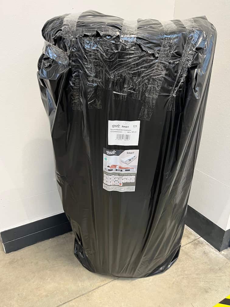 Online returnering 7-zoners pocketfjederkernemadras Sleezzz Smart 140 x 190 cm, højde 21 cm, fasthedsniveau H2/H3