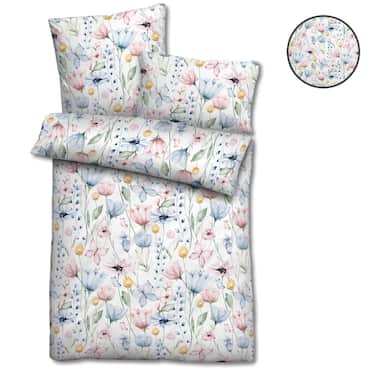 Lot de deux draps en microfibre seersucker 135 x 200 + 80 x 80 cm + 40 x 80 cm 3 pièces