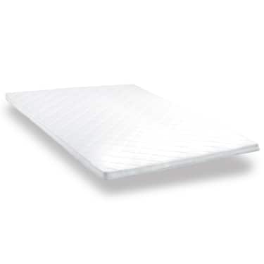 Topper en mousse confort T6 200 x 200 cm, hauteur 6 cm, degré de fermeté H3