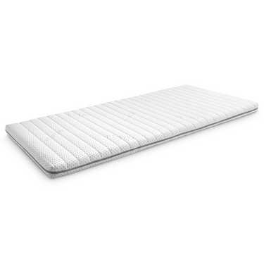 Topper en mousse froide Supportho Premium Topper 80 x 200 cm H3, hauteur 9 cm, degré de fermeté H3 avec housse antibactérienne