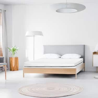 Matelas à ressorts ensachés Sleezzz Superior 90 x 200 cm, hauteur 18 cm, degré de fermeté H3 + CloudComfort Basic set de lit en microfibre 135 x 200 cm + 80 x 80 cm