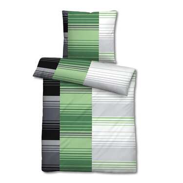 Draps de lit en microfibre seersucker 135 x 200 + 80 x 80 cm en pack de 4