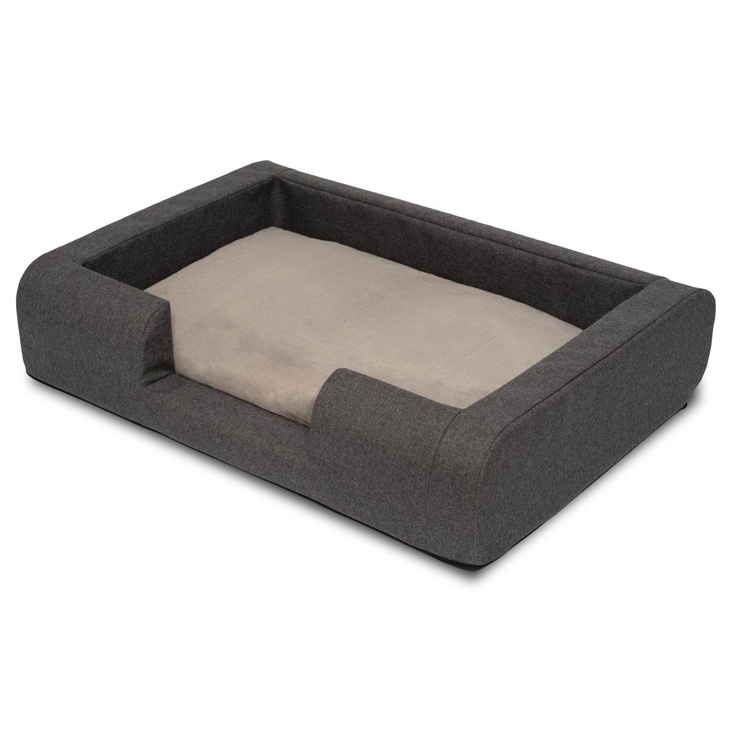 Petzzz lit ergonomique pour chien Daisy M 93 x 66 x 20 cm avec coussin intérieur orthopédique Petzzz lit ergonomique pour chien Daisy M 93 x 66 x 20 cm avec coussin intérieur orthopédique