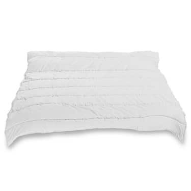 135 x 200 cm couette microfibre toute l'année, poids de remplissage : env. 700 g, extra légère + housse de couette Setex pour personnes allergiques, Encasing avec non-tissé Evolon® 135 x 200 cm