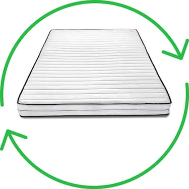 Materac piankowy Supportho Basic comfort 140 x 200 cm, wysokość 16 cm, poziom twardości H2/H3