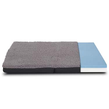 Petzzz tapis ergonomique pour animaux domestiques Diva XL 120 x 80x 5 cm, pliable, antidérapant