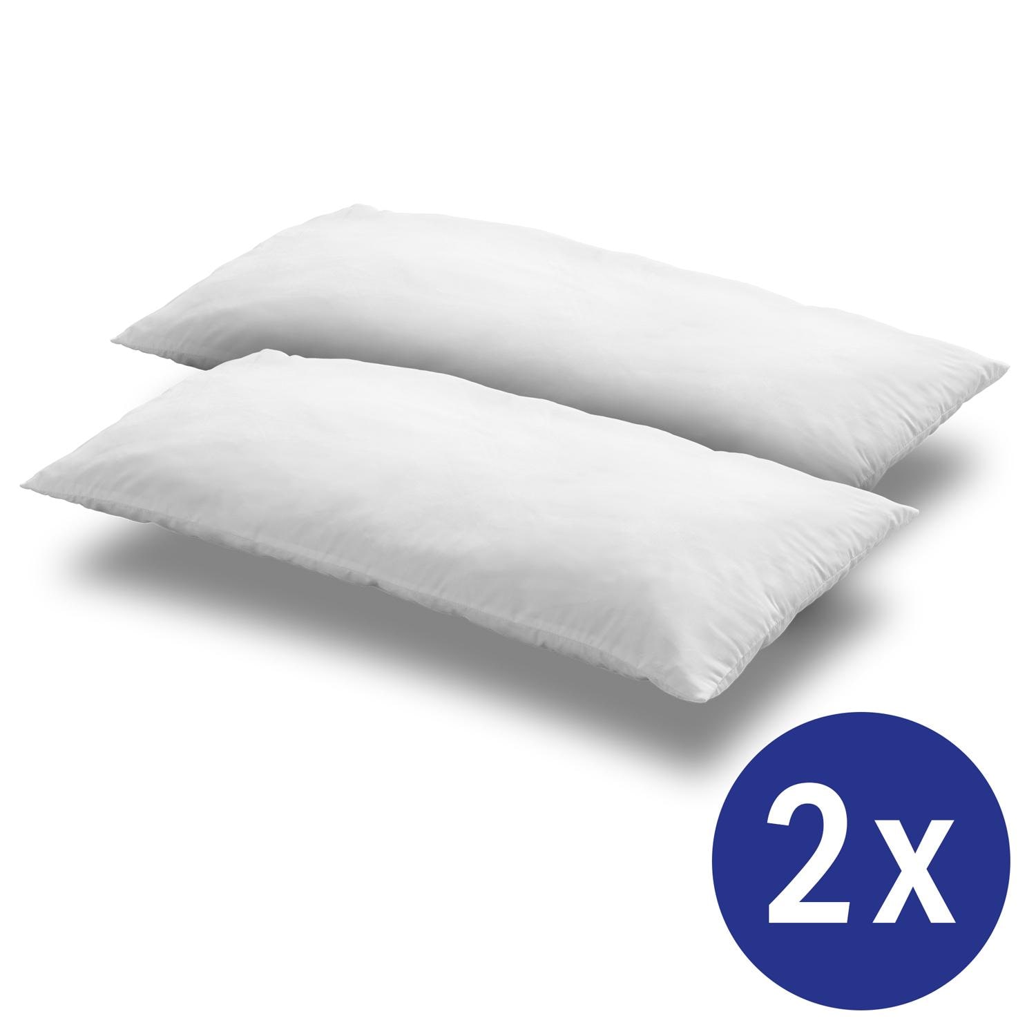 Lot de deux oreillers en microfibre CloudComfort Basic 40 x 80 cm Lot de deux oreillers en microfibre CloudComfort Basic 40 x 80 cm