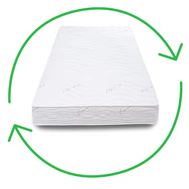 Matelas ergonomique en mousse froide Supportho Lavender 90 x 200 cm, hauteur 18 cm, degré de fermeté H2/H3 + surmatelas / surmatelas 90 x 200 cm