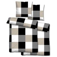 Kahden hengen pakkaus Castell Renforcé vuodevaatteita 155 x 220 cm + 80 x 80 cm.