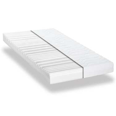 Lot de deux matelas Premium 7 zones 100x200 cm CloudComfort, hauteur 15 cm, degré de fermeté H2/H3, Twin-Set