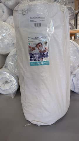Online-retur CloudComfort Premium kallskumsmadrass 90 x 200 cm, höjd 15 cm, fasthetsgrad H2/H3