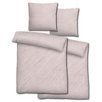 Lot de 2 parures de lit Sleezzz® mousseline rose 135 x 200 cm + 80 x 80 cm