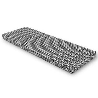 CloudComfort Basic Matelas pliant 70 x 195 cm avec motif de chat, 10 cm d'épaisseur