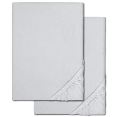 Ágyneműhuzat téli gyapjú ezüstszürke 90 x 190 - 100 x 200 cm dupla csomagban