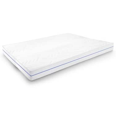 Matelas ergonomique 180x200 cm 7 zones Supportho Premium, hauteur 18 cm, degré de fermeté H2/H3 + 2 x CloudComfort Basic set de lit microfibre 135 x 200 cm + 80 x 80 cm