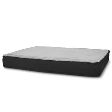 100 x 70 x 27 cm Lit orthopédique pour chien avec dossier taille M