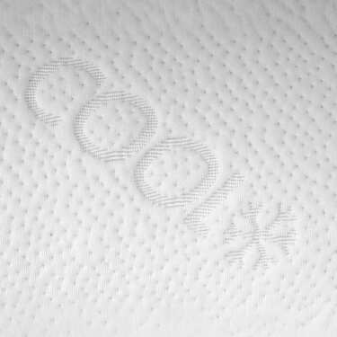 2 x Sleezzz® Cool Gel Mousse Contour Oreiller cervical 40 x 60 x 16 cm