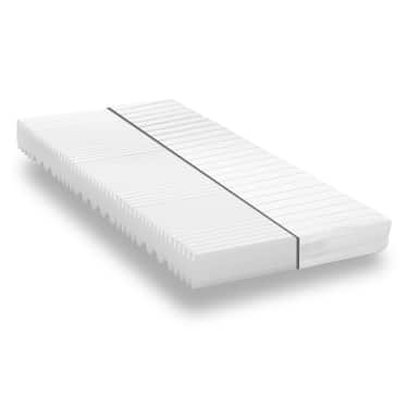 Matelas en mousse froide K16 90 x 200 cm, hauteur 16 cm, degré de fermeté H2/H3 + CloudComfort Basic set de lit en microfibre 135 x 200 cm + 80 x 80 cm