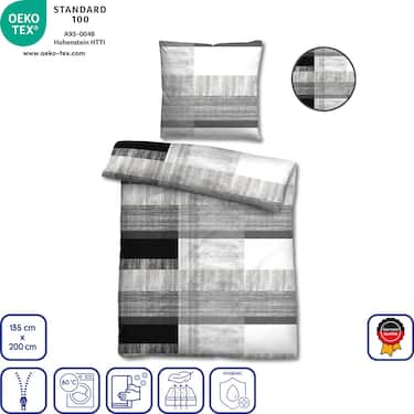 Lot de deux draps en microfibre 135 x 200 + 80 x 80 cm