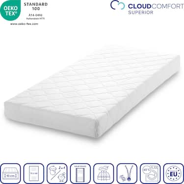 Matelas enfant CloudComfort Superior 70 x 140 cm avec marchepied Matelas enfant CloudComfort Superior 70 x 140 cm avec marchepied