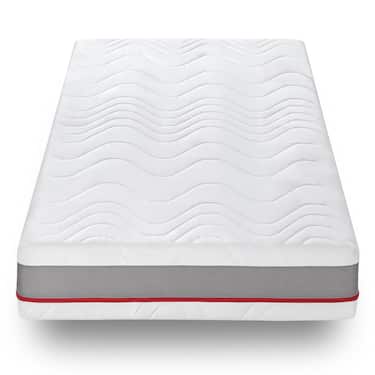Matelas ergonomique à ressorts ensachés Sleezzz Premium 90 x 200 cm, hauteur 23 cm, degré de fermeté H2/H3 + surmatelas / surmatelas 90 x 200 cm